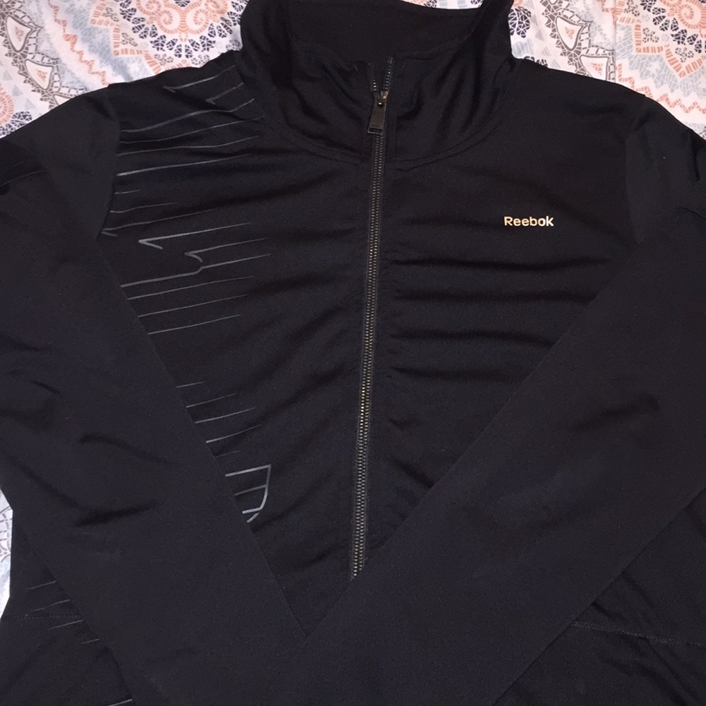 Black workout jacket